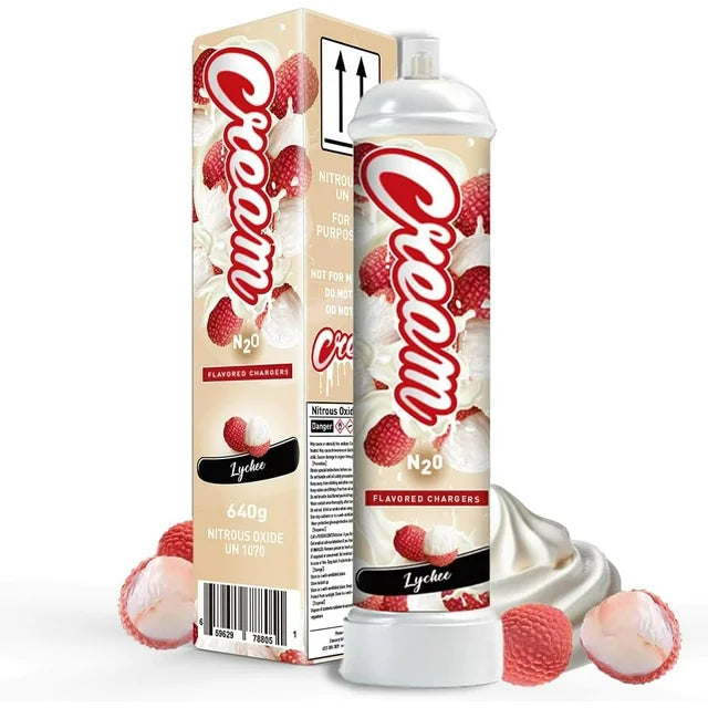 CREAM N2O Nitrous Oxide Whipped Cream Charger (1pc, 640g 1.1L) - Bulk Prices